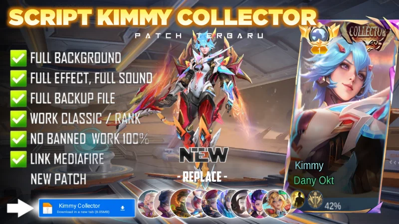 Script Skin Kimmy Collector Starbound Sentry No Password | Full Effect Voice | Patch Terbaru